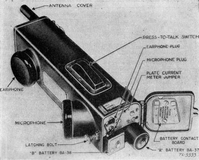 The SCR-536 &#34;handie-talkie&#34;