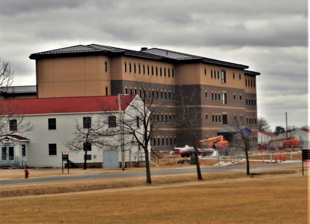Second barracks project at Fort McCoy, funded in FY ’20, surpasses 75 percent complete