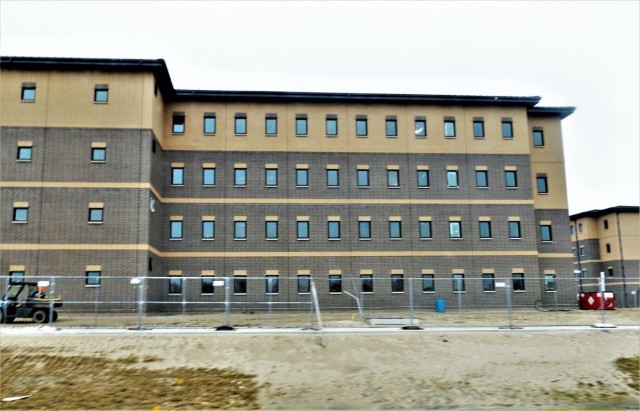 Second barracks project at Fort McCoy, funded in FY ’20, surpasses 75 percent complete