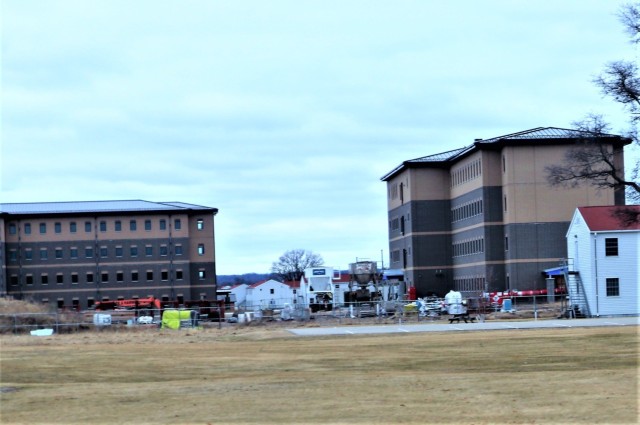 Second barracks project at Fort McCoy, funded in FY ’20, surpasses 75 percent complete
