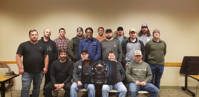 SWL Dive Team receives safety award