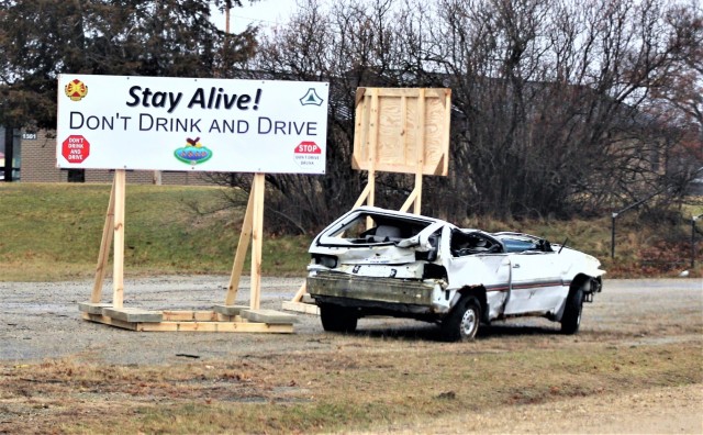 Fort McCoy observes Alcohol Awareness Month with special display