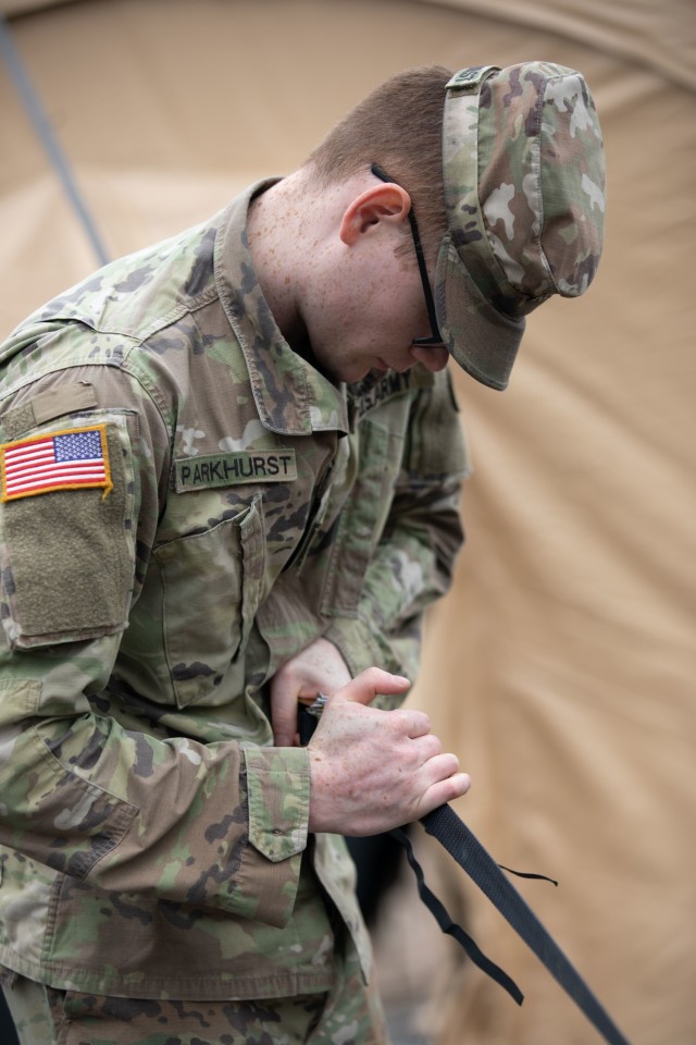 STB, 1st TSC conducts command post exercise