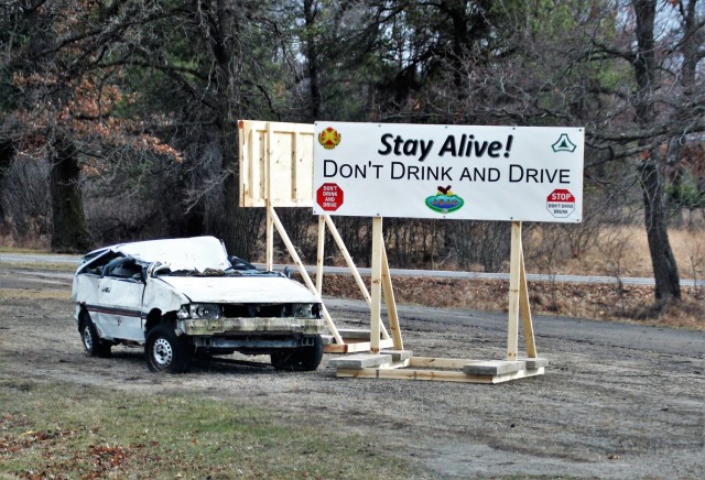Fort McCoy observes Alcohol Awareness Month with special display
