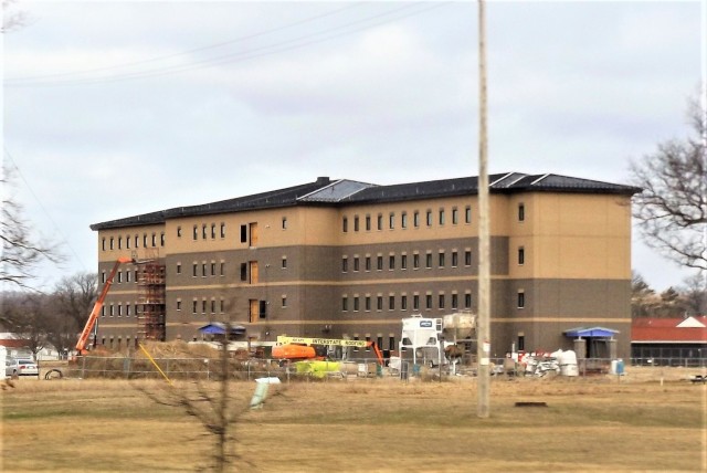 Second barracks project at Fort McCoy, funded in FY ’20, surpasses 75 percent complete