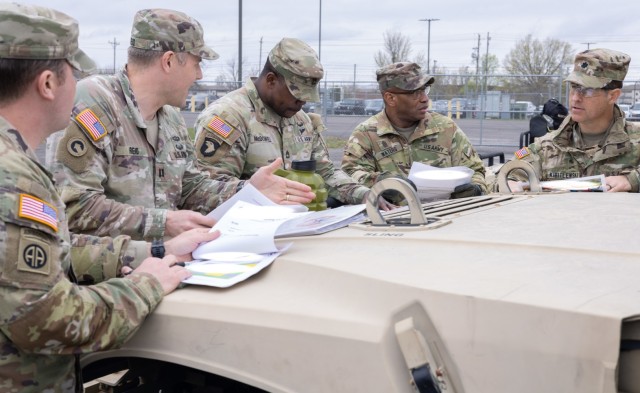 STB, 1st TSC conducts command post exercise