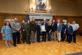 U.S. Army Corps of Engineers, Little Rock District attends Safe Boating Week Proclamation ceremony