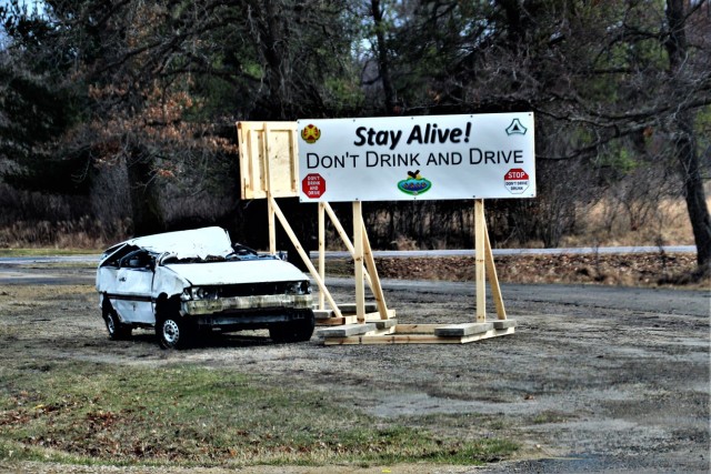 Fort McCoy observes Alcohol Awareness Month with special display