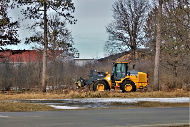 Fort McCoy’s DPW coordinates ditch improvement project on cantonment area