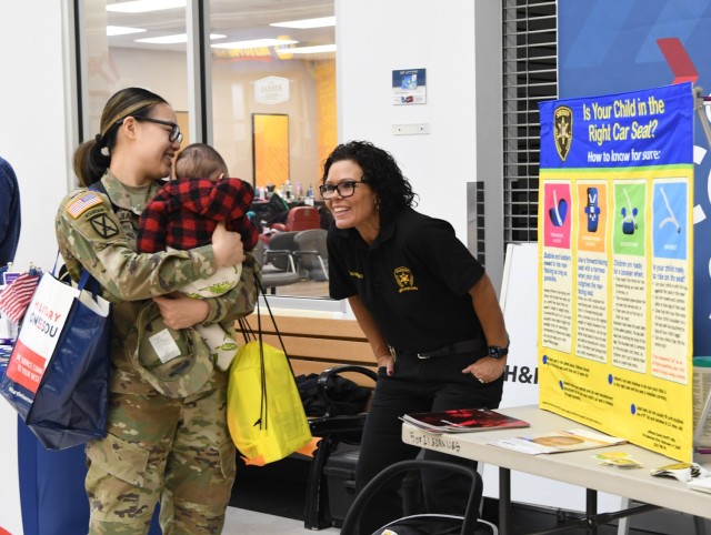Baby Palooza draws Fort Drum Soldiers, family members to Post Exchange