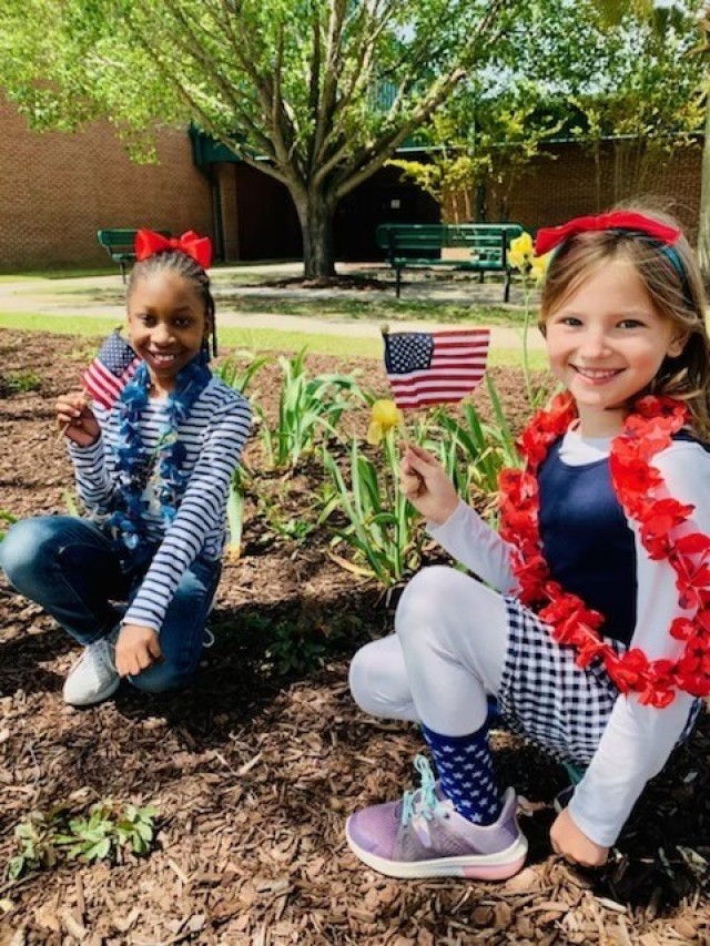 School celebrates military children with month-long fun