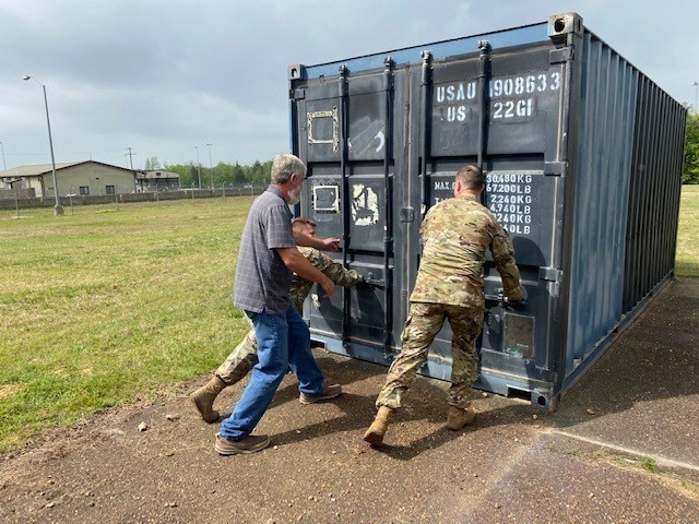 Red River supports container readiness effort