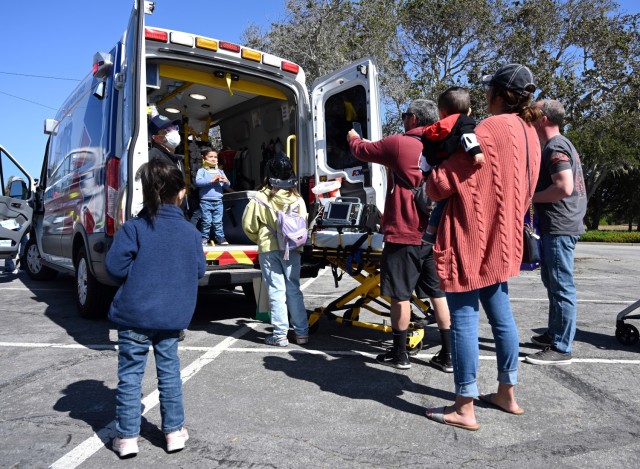 Presidio of Monterey Touch-A-Truck event honors military children