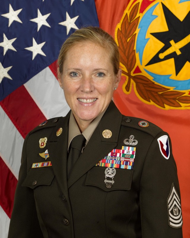 CECOM Command Sgt. Maj.  Kristie Brady