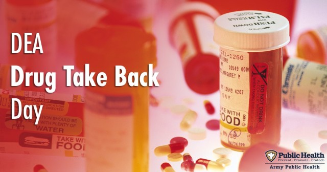DEA drug take back day is April 30, offers households chance to get rid of unwanted Rx, OTC drugs