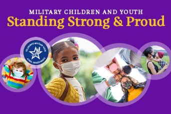 Strong and proud – April marks Month of the Military Child