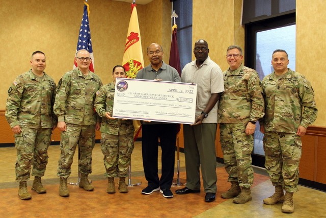The MRDC and garrison leadership groups joined in celebrating the Soldiers, family members, retirees, and civilians that have selflessly served the community with their time, gifts, and talents, adding up to over 8,200 hours, saving a whopping $234,627.34.