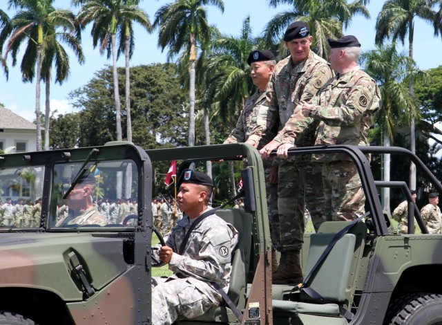 9th Mission Support Command Change of Command Ceremony