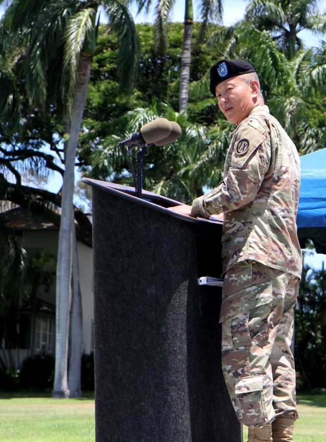9th Mission Support Command Change of Command Ceremony