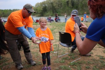 Fort Knox youth reel in prizes, family fun at first VFW/FMWR fishing derby
