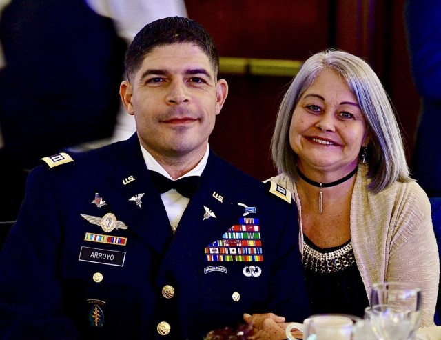 Arroyo and his spouse, Angel.