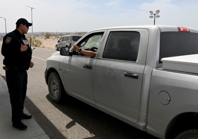 Off duty YPG gate guard helps local deputies apprehend suspect