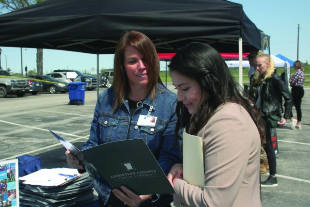 Fort Campbell Open Air Job Fair brings 60 employers on post for hiring event