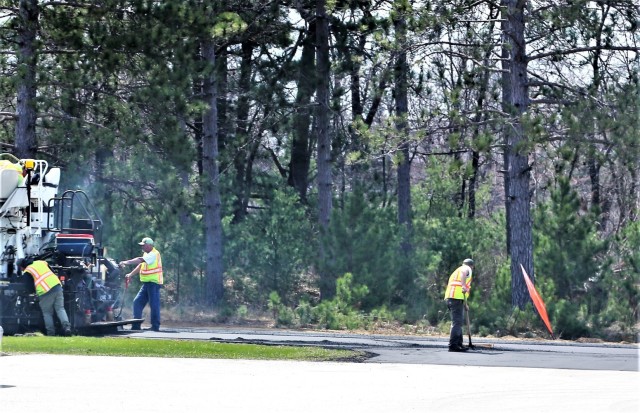 May 2022 brings spring road construction, maintenance at Fort McCoy
