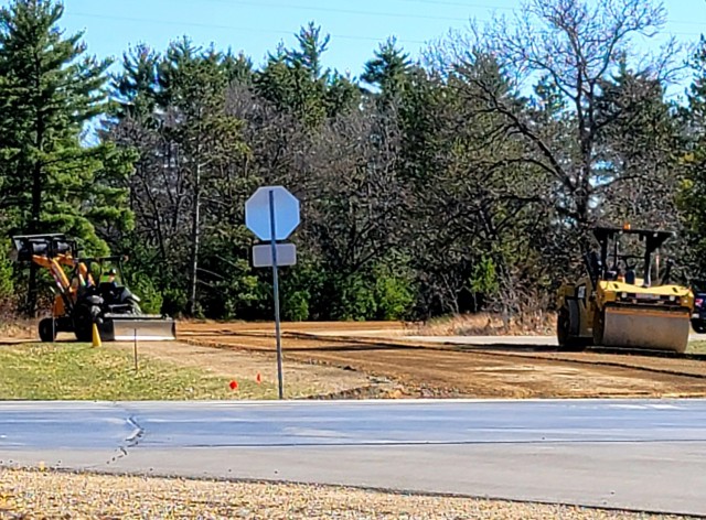 May 2022 brings spring road construction, maintenance at Fort McCoy