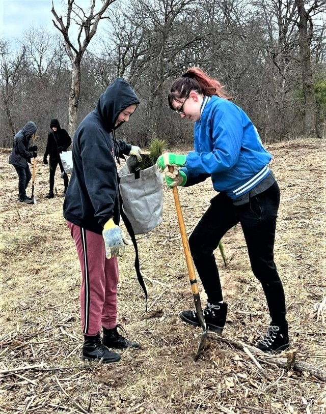 Thousands of trees planted in Fort McCoy training areas during week of Arbor Day