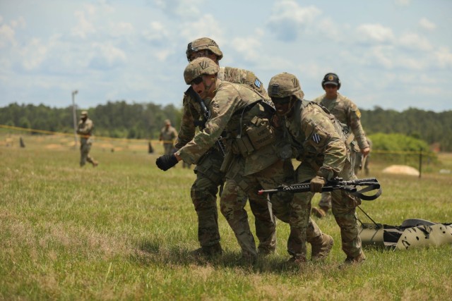 3rd Infantry Division Soldiers compete in 2022 Sullivan Cup stress shoot