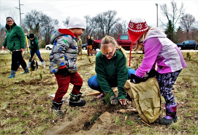 Thousands of trees planted in Fort McCoy training areas during week of Arbor Day