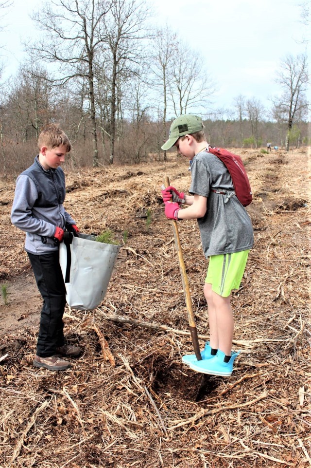 Thousands of trees planted in Fort McCoy training areas during week of Arbor Day