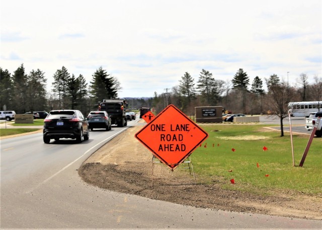 May 2022 brings spring road construction, maintenance at Fort McCoy