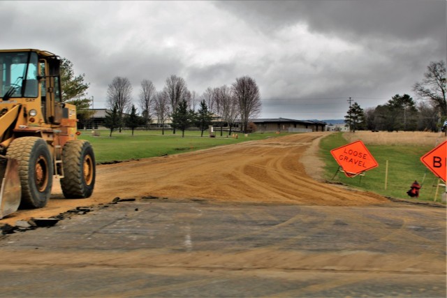 May 2022 brings spring road construction, maintenance at Fort McCoy