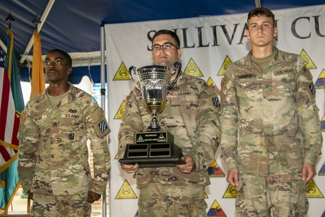 3rd Infantry Division wins best Bradley crew in the Army at 2022 Sullivan Cup