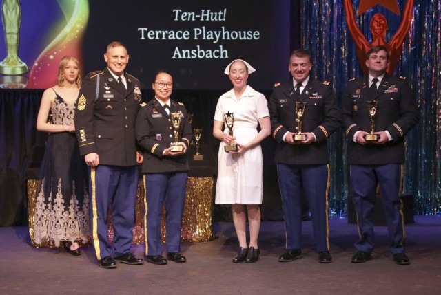 The cast of &#34;Ten Hut! An All Soldier Show&#34; was recognized for numerous awards including special recognition for the all-Soldier production. 
