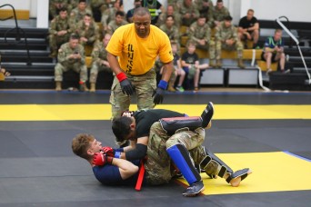 197th Infantry Brigade hosts inaugural Sledgehammer Combatives Tournament
