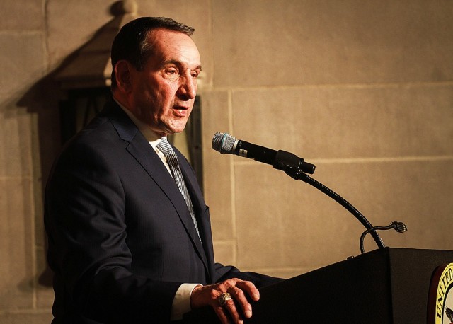 Cadets, faculty receive awards during 16th annual Coach K Awards Ceremony