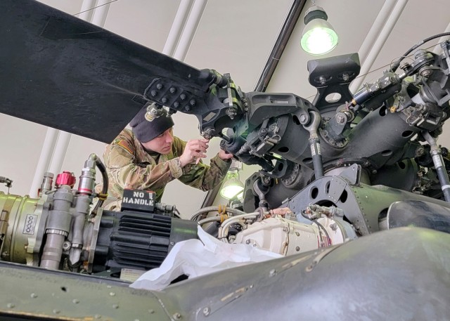 Maintenance key to Blackhawk helicopters’ ability to accomplish mission in Kosovo