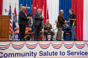 Community honors future service members at Salute to Service