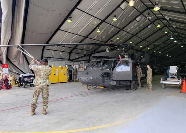 Maintenance key to Blackhawk helicopters’ ability to accomplish mission in Kosovo