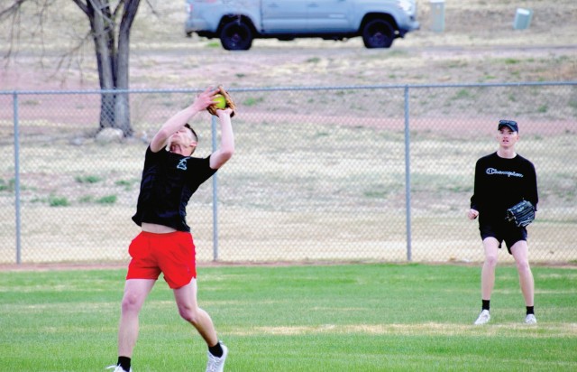 Carson intramural softball season begins