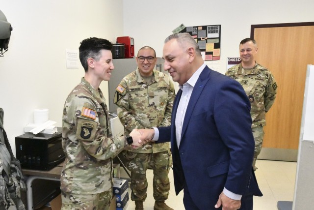 Under Secretary of Defense for Personnel and Readiness visits MEDCoE