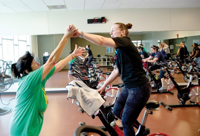 Center hosts Cinco de Mayo spin class