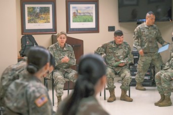 Leaders Listen: SDDC conducts listening session at 597th Transportation Brigade headquarters