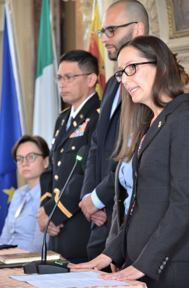 Las empresas italianas en Vicenza están aprendiendo sobre el acuerdo militar