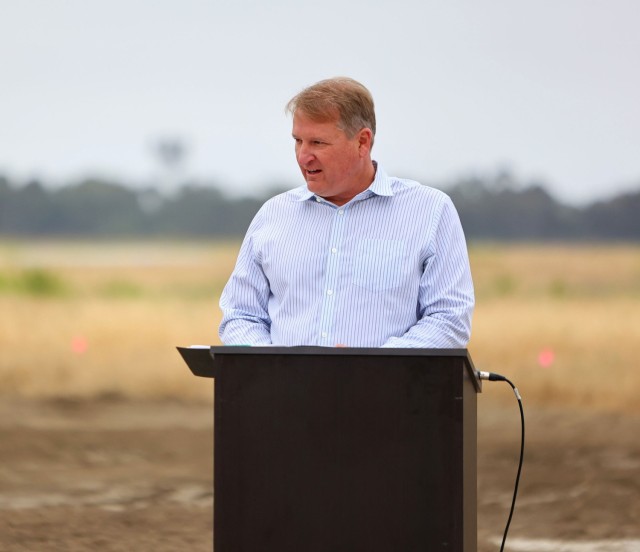 Energy Resilience Project breaks ground at JFTB, LA.