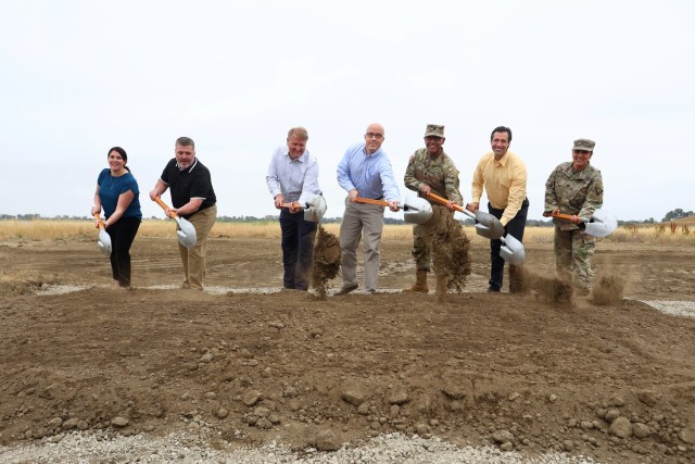 Energy Resilience Project breaks ground at JFTB, LA.