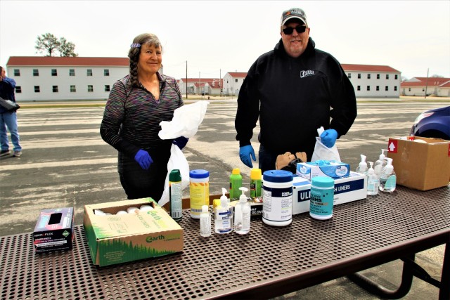 Fort McCoy DPW personnel bring &#39;reuse&#39; items for Earth Day cleanup effort